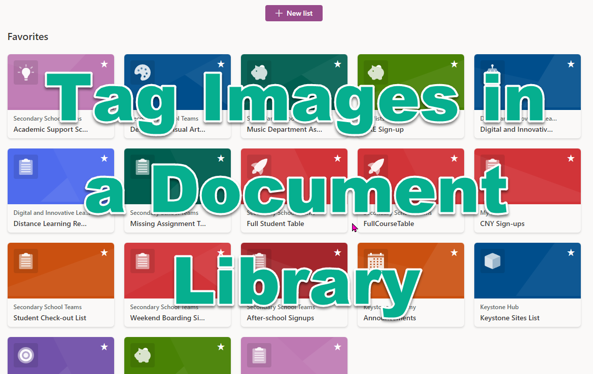 Tagging Images In A Document Library Jordan Rhea Tagging Images In A Document Library Jordan Rhea